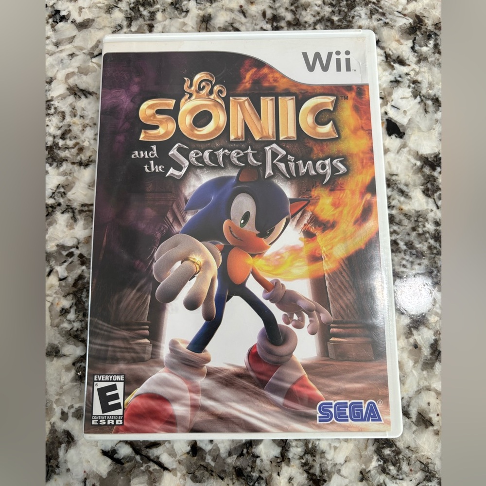 Wii Sonic and the Secret Rings Cib